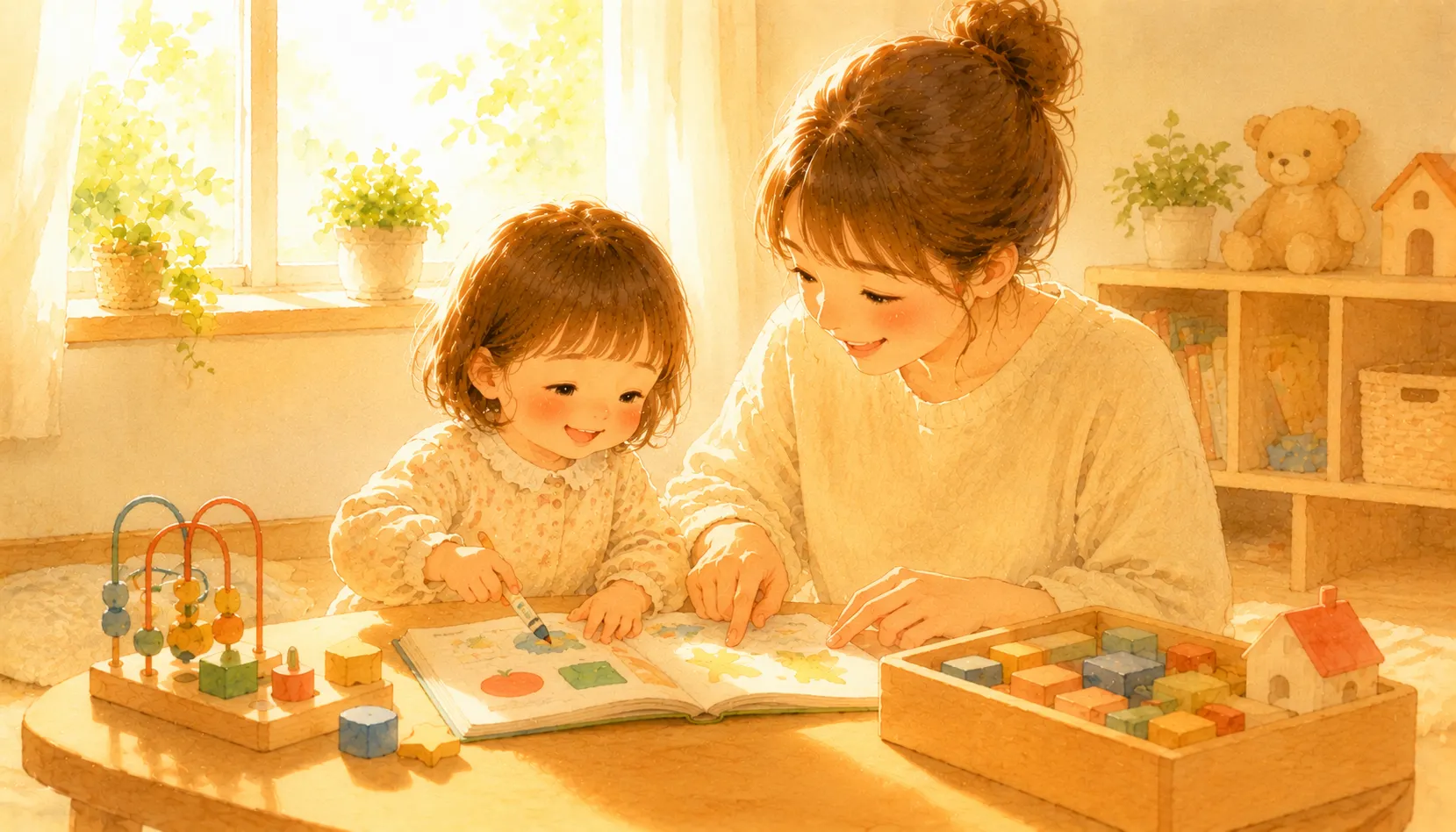 通信教育・教材カテゴリーのイラスト